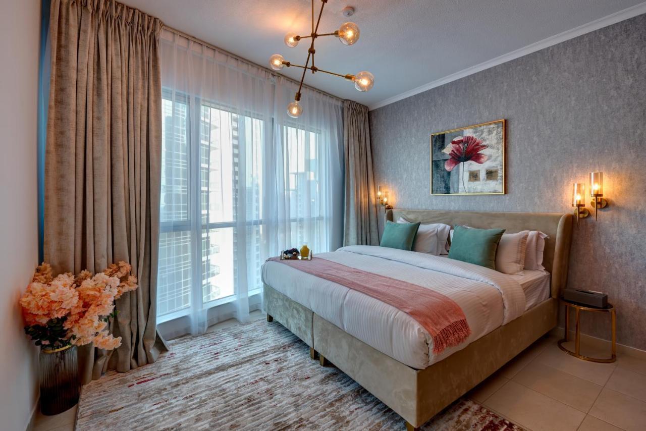 Durrani Homes - Luxe Living With Burj Khalifa And Fountain View - Third Room Without Partition Дубай Экстерьер фото